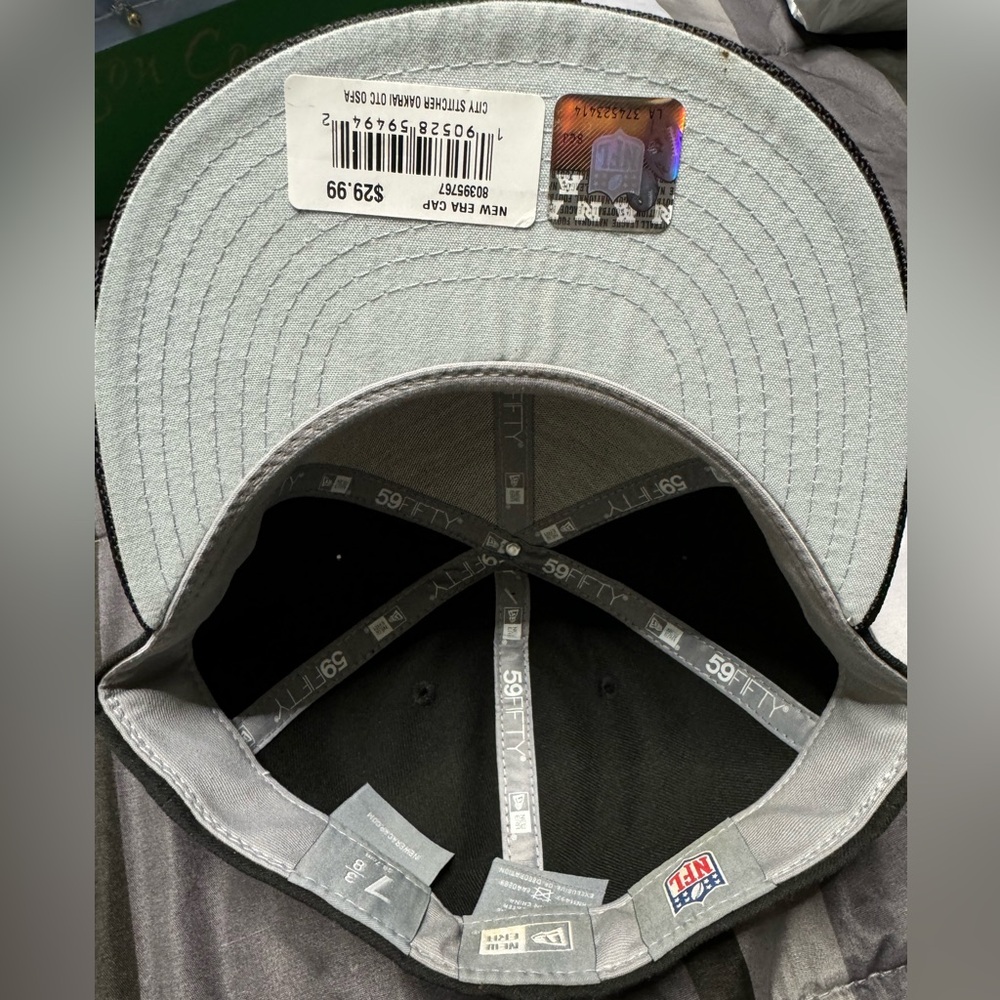 Raiders new era fitted hat - Picture 3 of 4